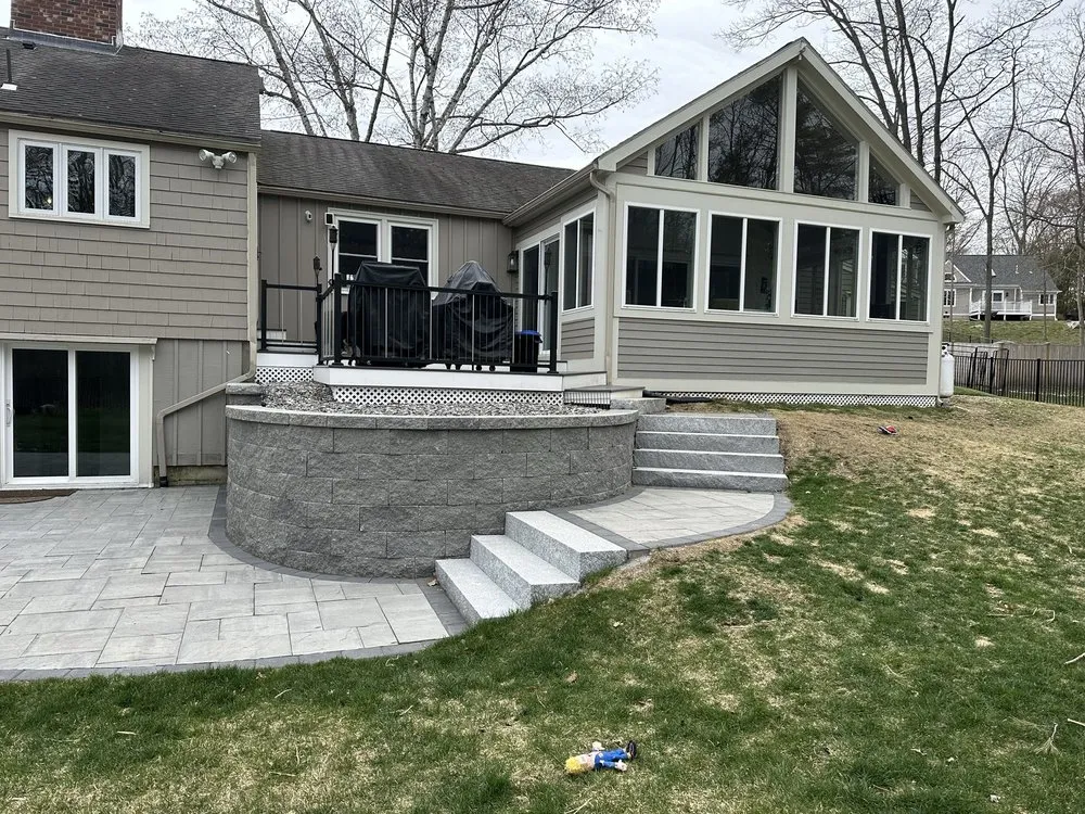 Custom yard cleanup service in Seabrook, NH - Coastal Landscaping and Masonry