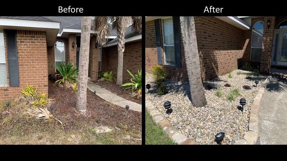 Professional landscape design with custom design across Navarre, FL - Coastal Lawn and Landscaping