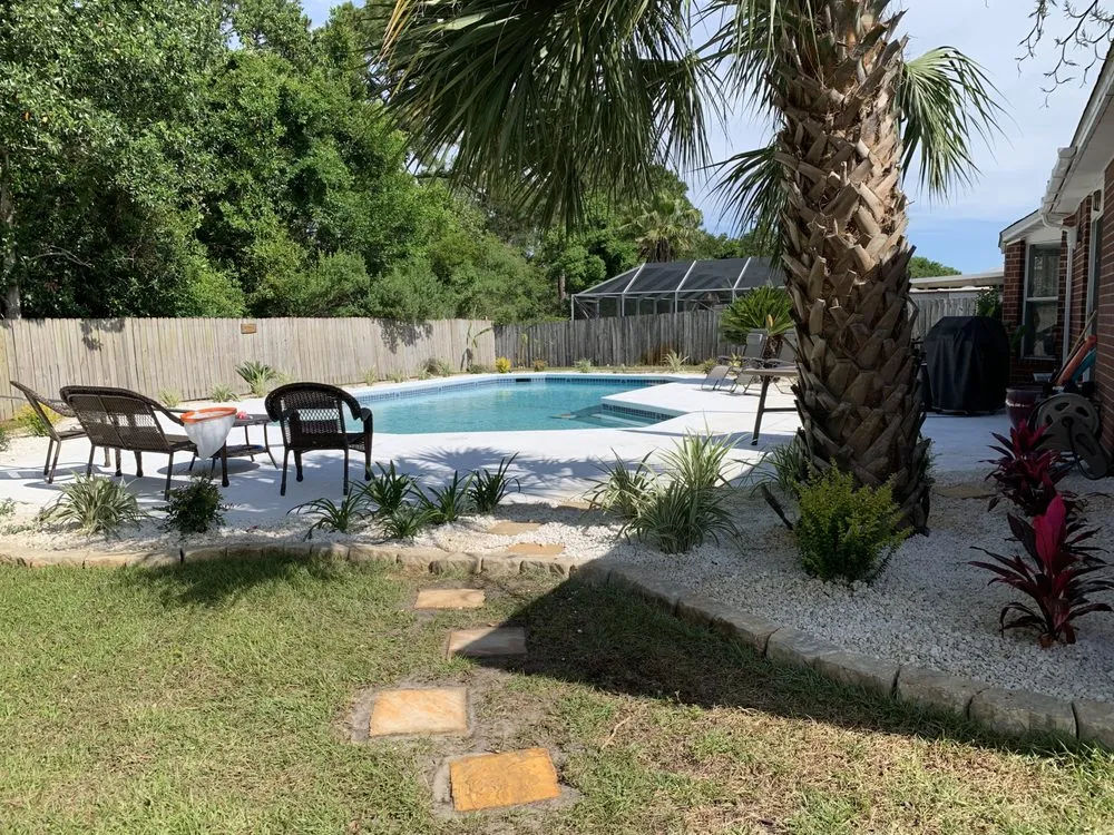 Top-rated landscape design with custom design in Navarre, FL by Coastal Lawn and Landscaping