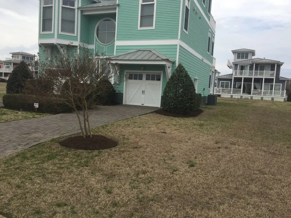 Professional yard maintenance with custom design in Jamesville, VA by Coastal Lawn Services & Home Maintenance