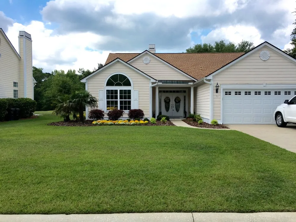 Custom landscaping services for year-round maintenance in Saint Helena Island, SC by Coastal Organic Lawn Service