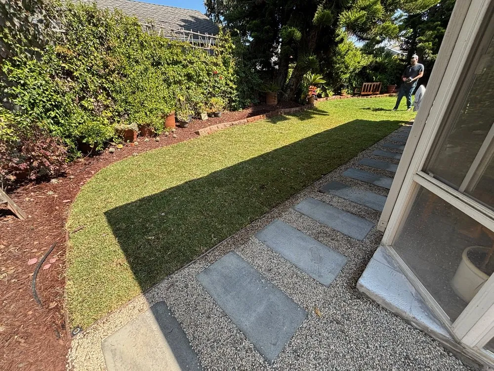 Custom landscape installation for homes across Huntington Beach, CA - Coastal Outdoor Services