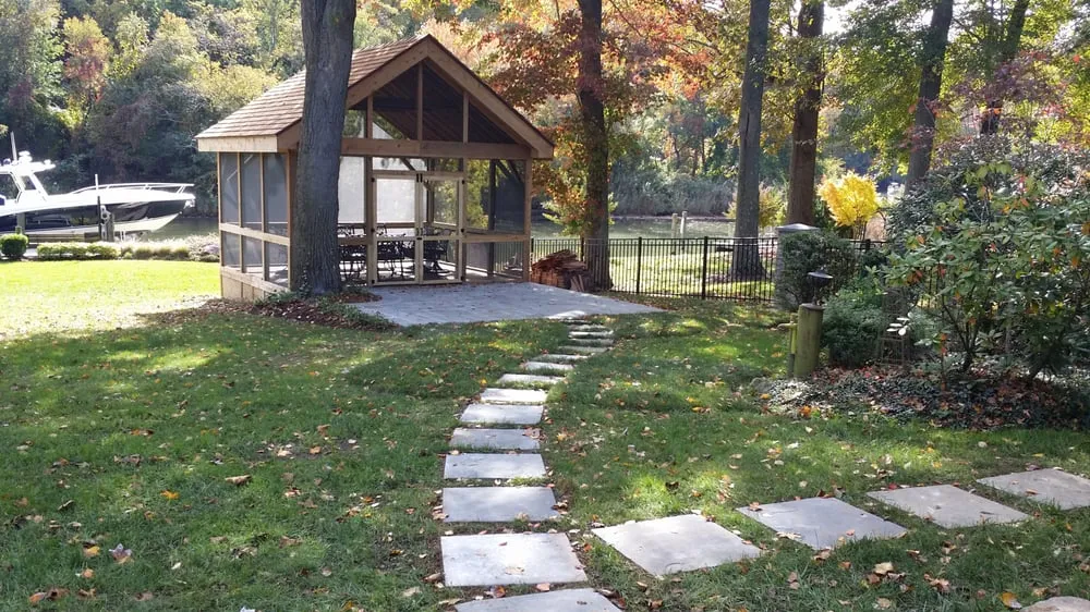 Expert residential landscaping for homes in Edgewater, MD by Coastal Outdoor Spaces