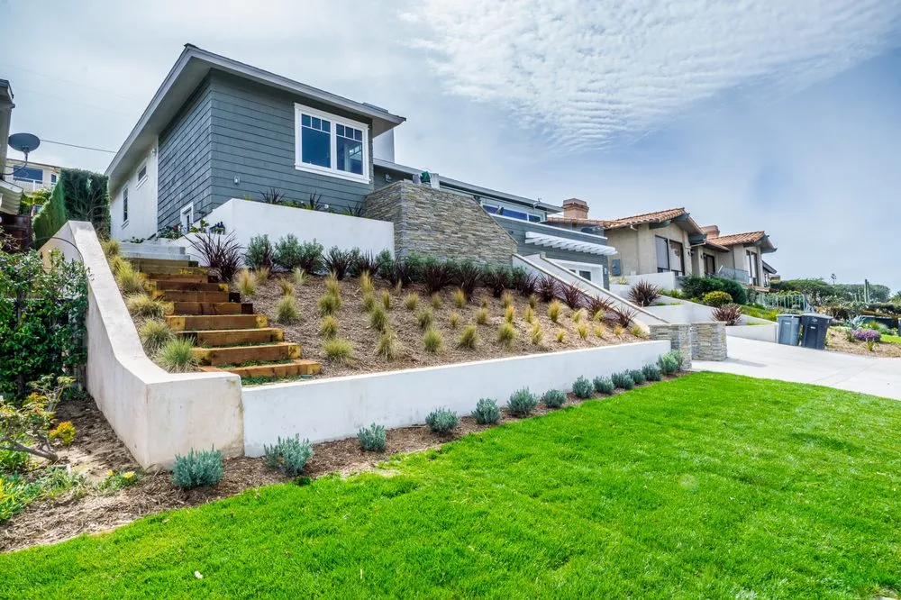 Affordable landscape installation in Manhattan Beach, CA by Coastal Pacific Landscapes Services Inc.
