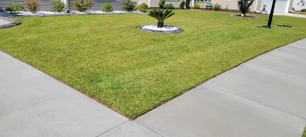 Top-rated residential landscaping for residential properties in Myrtle Beach, SC by Coastal Palm Lawn Care