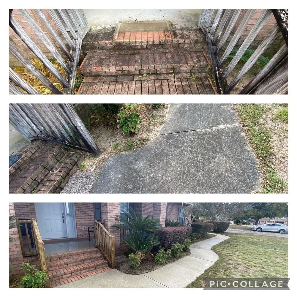 Local garden landscaping with custom design in Pensacola, FL by Coastal Property Works