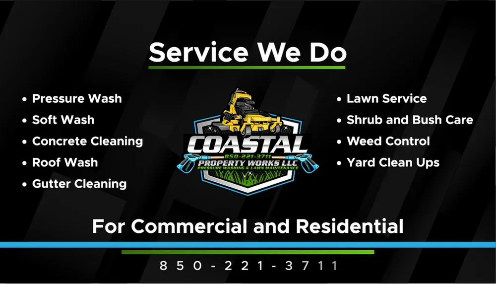 Expert lawn mowing service in Pensacola, FL by Coastal Property Works