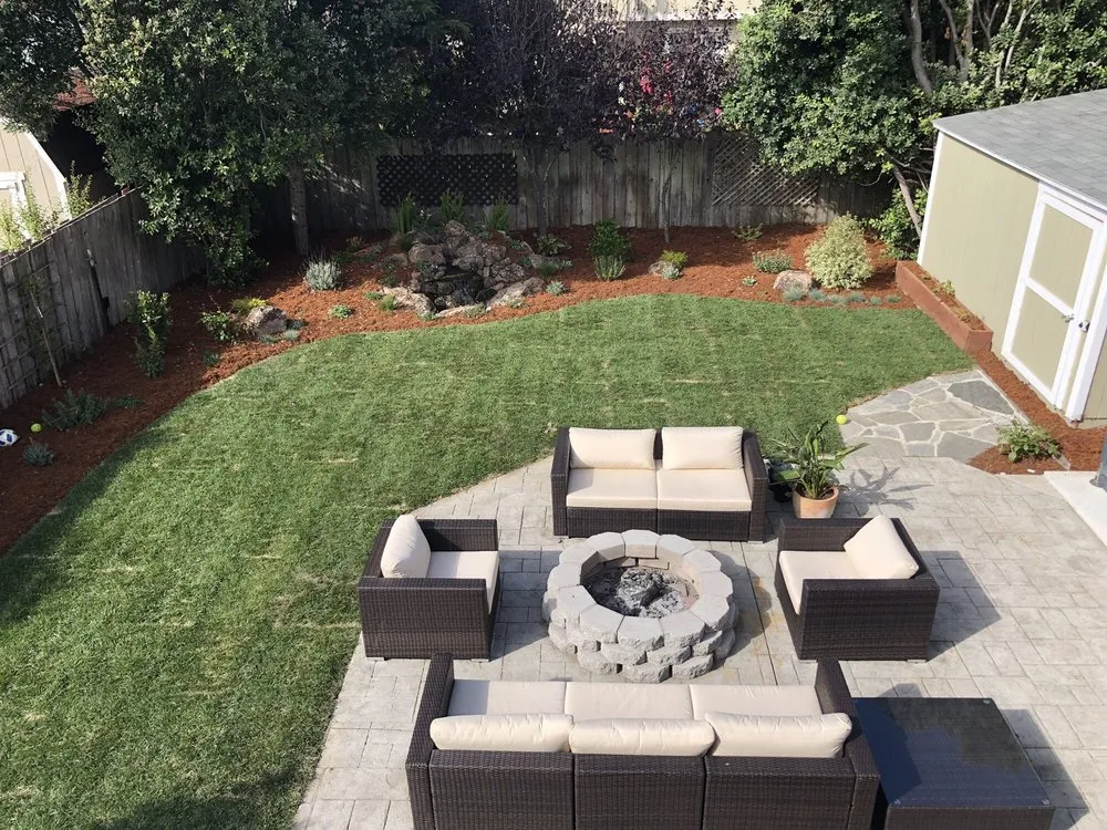 Expert outdoor landscaping in Half Moon Bay, CA by Coastal Range Landscaping