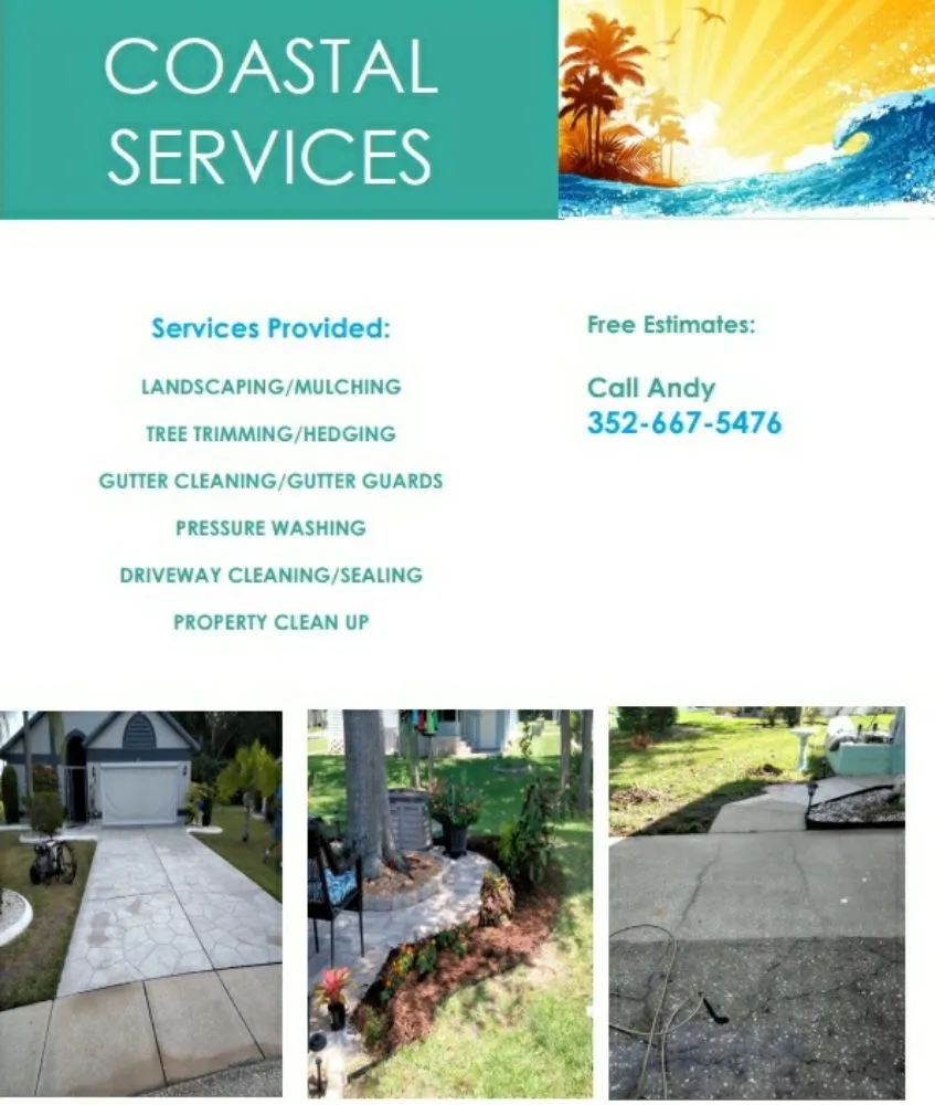 Top-rated outdoor landscaping in Homosassa, FL by Coastal Services