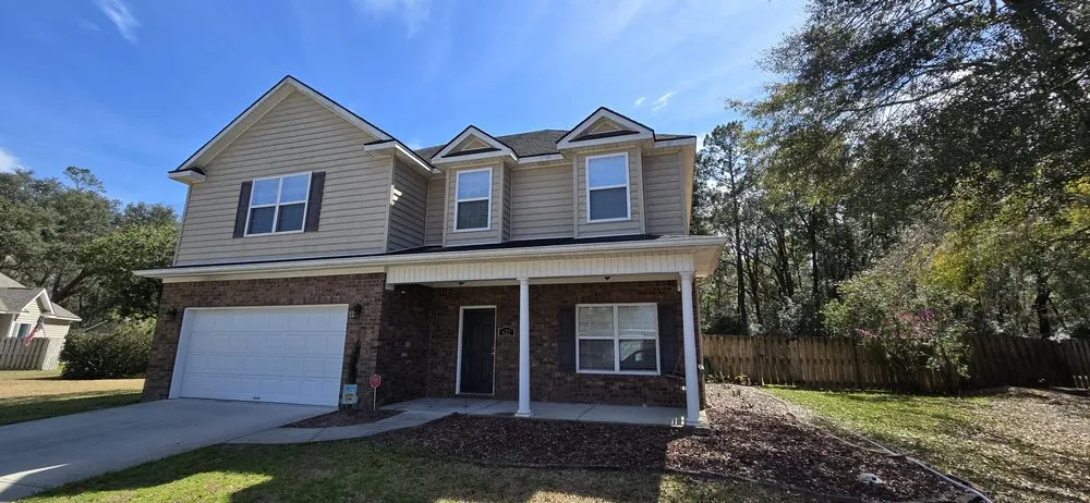 Custom garden landscaping for residential properties across Bloomingdale, GA - Coastal Spray and Landscape