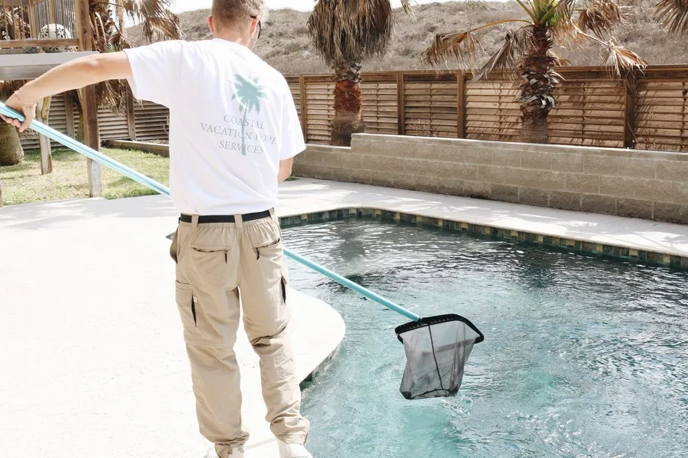 Custom outdoor landscaping for beautiful yards across Port Aransas, TX - Coastal Vacation Home Services