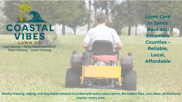 Coastal Vibes Lawn Logo