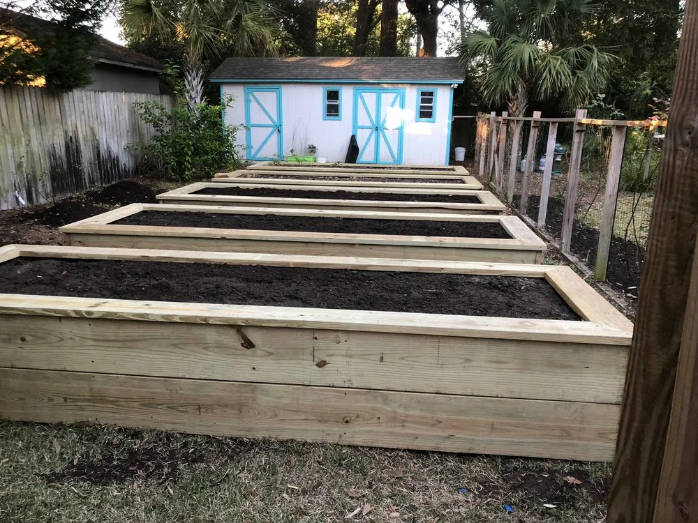 Expert yard maintenance with custom design in Meggett, SC by Coastal Yard Creations