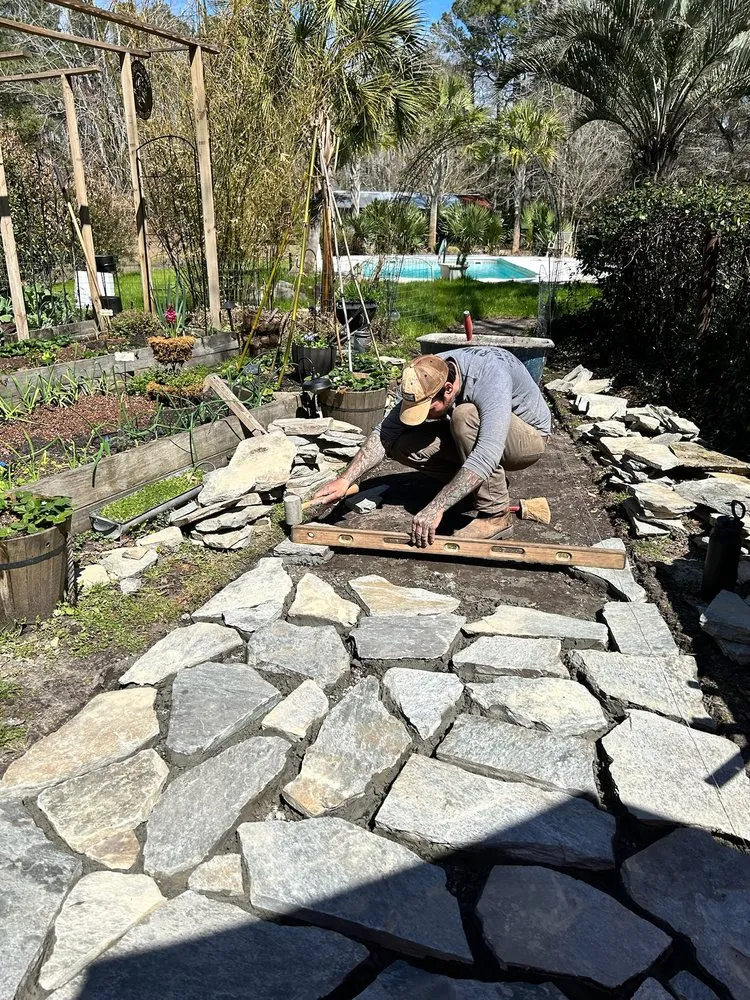 Local landscape design experts serving Meggett, SC - Coastal Yard Creations