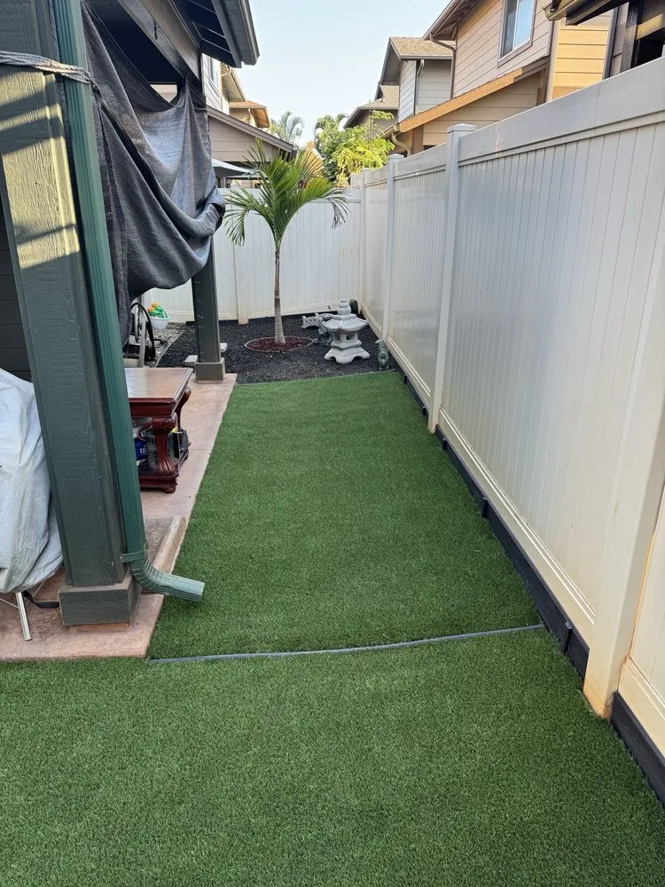 Custom landscape design in Kahuku, HI by Coastline Construction and Landscape