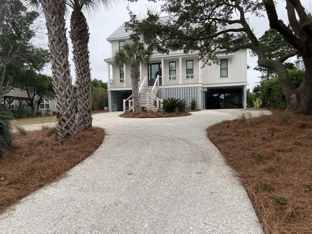 Professional garden landscaping in Mount Pleasant, SC by Coastline Lawn and Landscapes