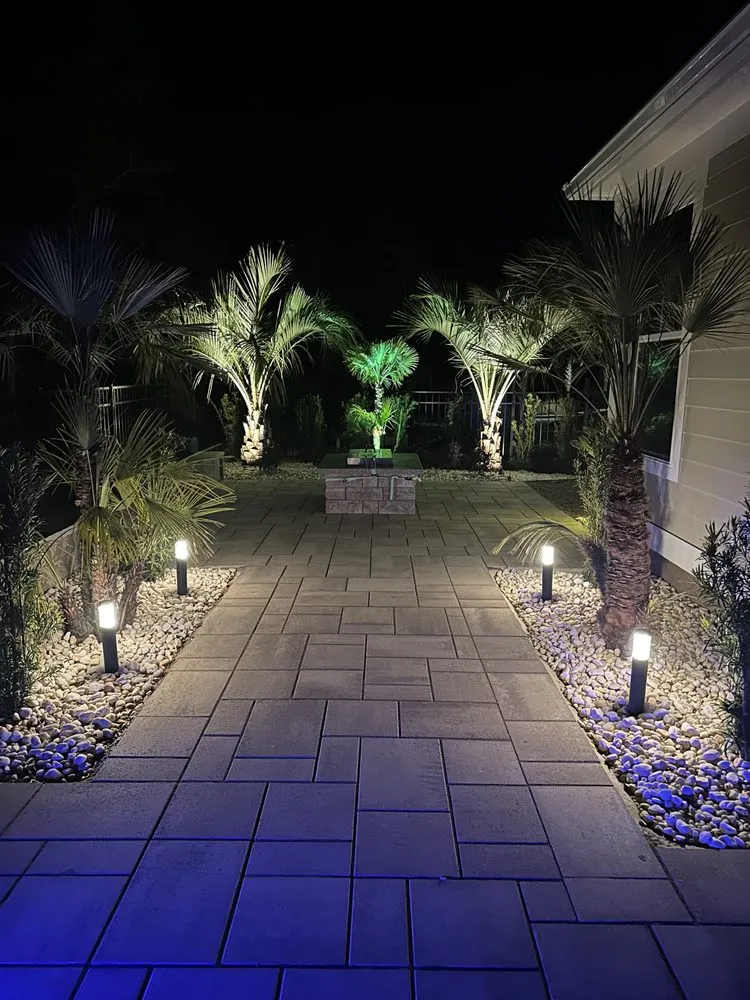 Affordable garden landscaping in North Myrtle Beach, SC by Coastline Pools And Spa