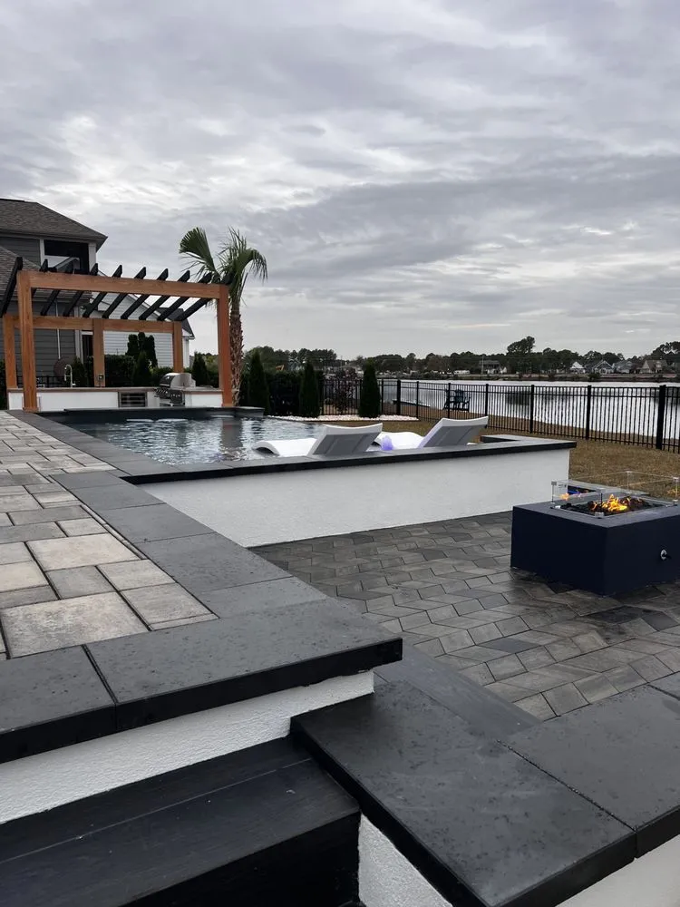 Expert landscaping services for beautiful yards in North Myrtle Beach, SC by Coastline Pools And Spa