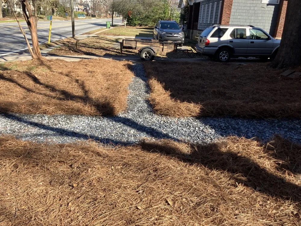 Professional residential landscaping in Tucker, GA by Coates Cutz Complete Lawn Care