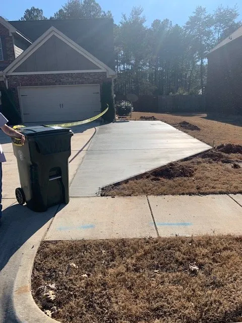Professional yard cleanup service in Ardmore, AL by Cobb Concrete and Landscaping