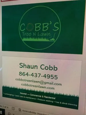 Cobb's Tree N Lawn Logo