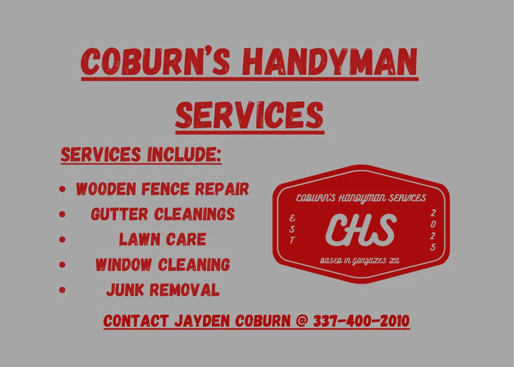 Trusted landscaping services near you across Prairieville, LA - Coburn's Handyman Services