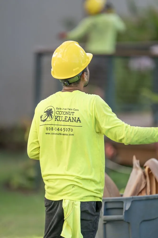 Custom landscape installation in Kula, HI by Coconut Kuleana