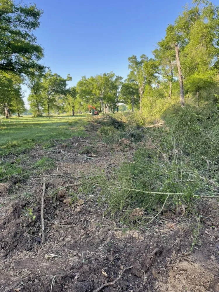 Custom landscape design in Jewett, TX by Code 4 Land Services