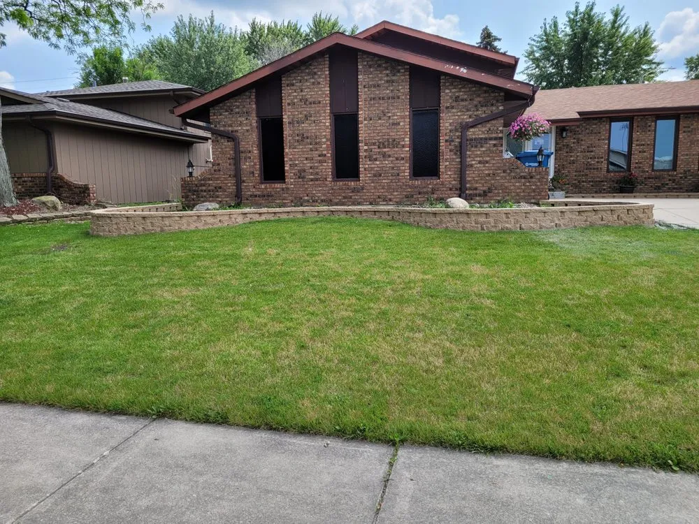 Custom outdoor landscaping for year-round maintenance in Dyer, IN by Code green landscaping