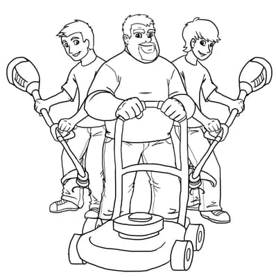 Cody Boys Lawns Logo