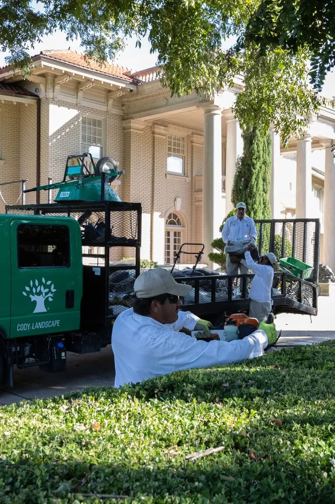 Affordable yard maintenance for residential properties in Fort Worth, TX by Cody Landscape