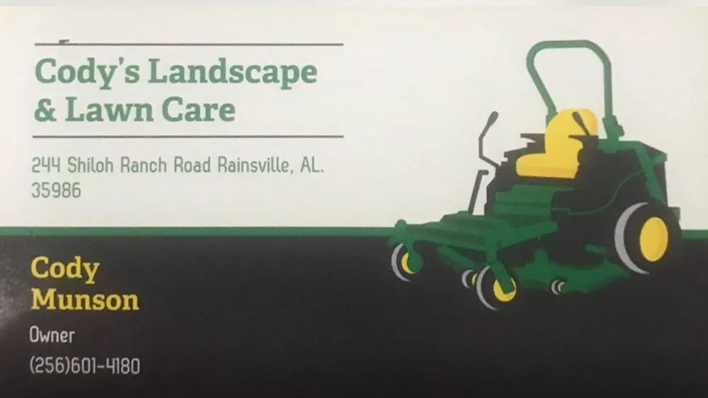 Professional yard cleanup service for year-round maintenance in Rainsville, AL by Cody’s Lawn Care Landscaping & Tree Service