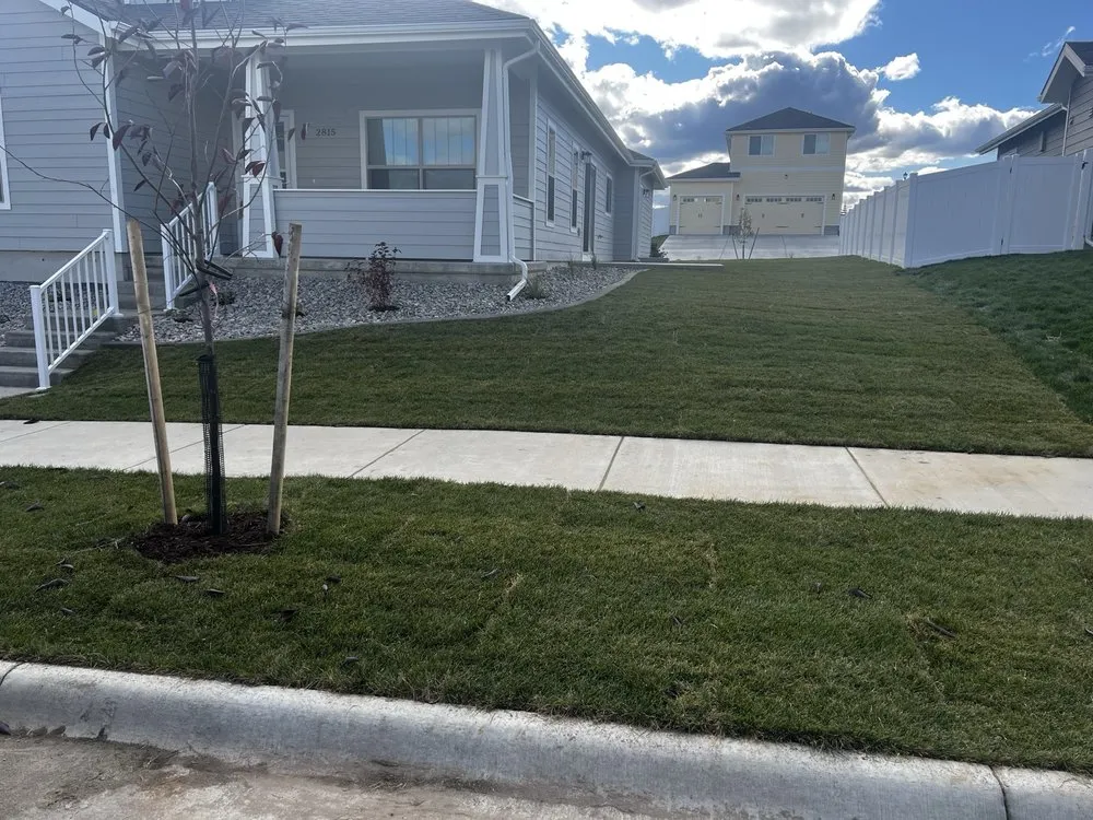 Reliable lawn mowing service with custom design in Helena, MT by Colby Landscaping