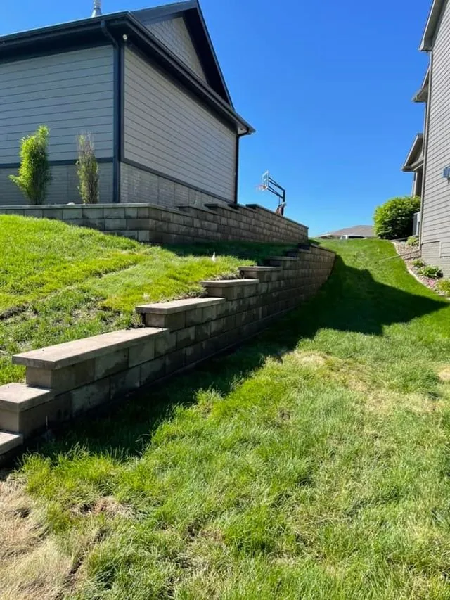 Professional yard maintenance for residential properties in Johnston, IA by Colby's Lawn & Landscape