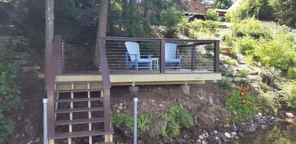 Expert outdoor landscaping for residential properties in Shrewsbury, VT by Cold River Enterprises