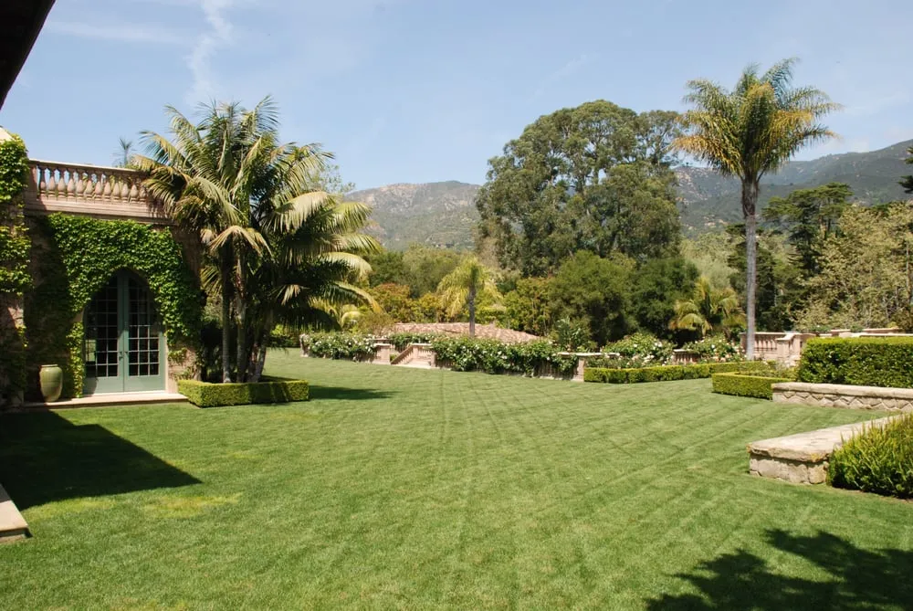 Custom garden landscaping with custom design in Santa Barbara, CA by Cold Springs Landscapes