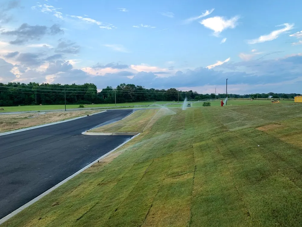 Professional landscape installation with custom design across Muscle Shoals, AL - Coldwater Landscapes