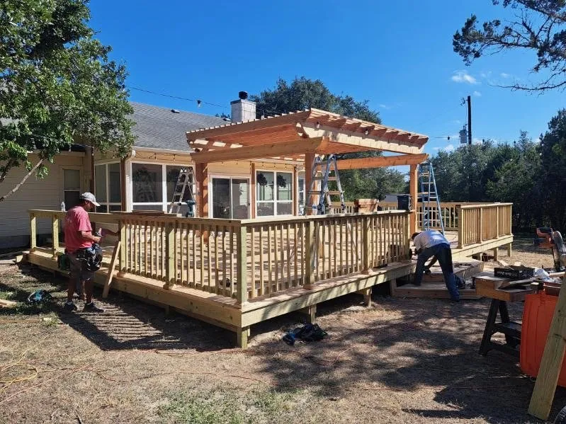 Local outdoor landscaping in Von Ormy, TX - Cole Construction