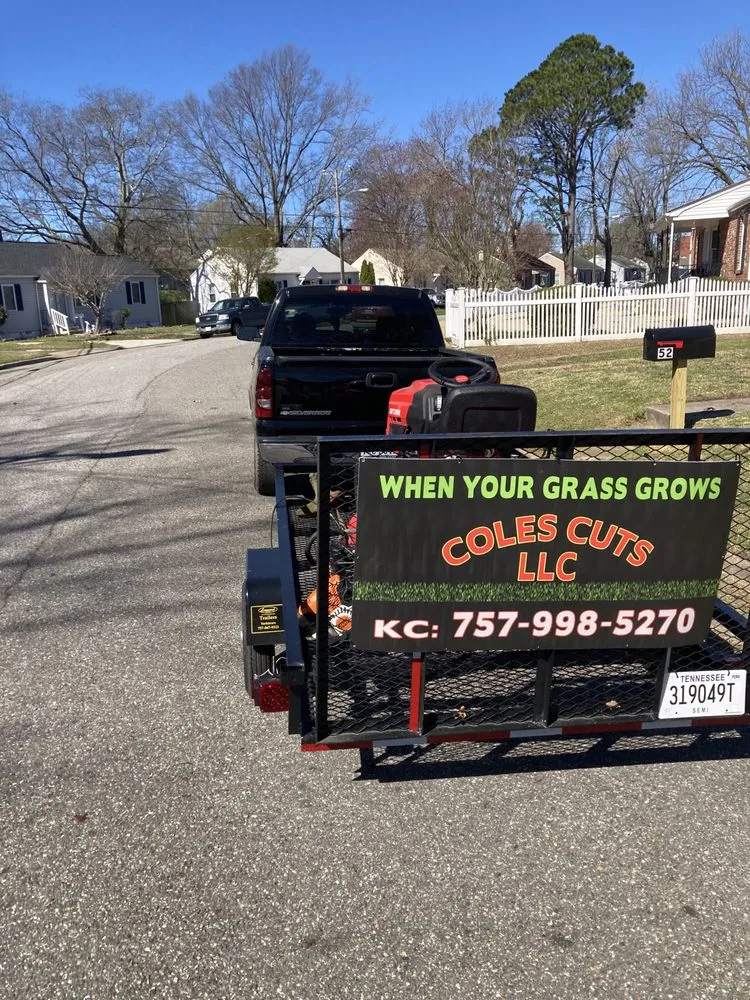 Trusted garden landscaping for beautiful yards in Hampton, VA by Coles Cuts