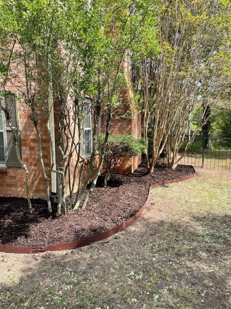 Professional residential landscaping in Pottsboro, TX by Coles Landscape & Tree Service