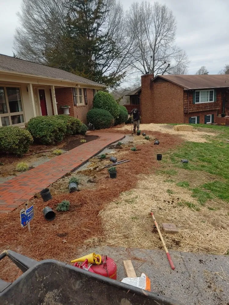 Affordable lawn mowing service for beautiful yards in High Point, NC by Cole's Lawn Maintenance