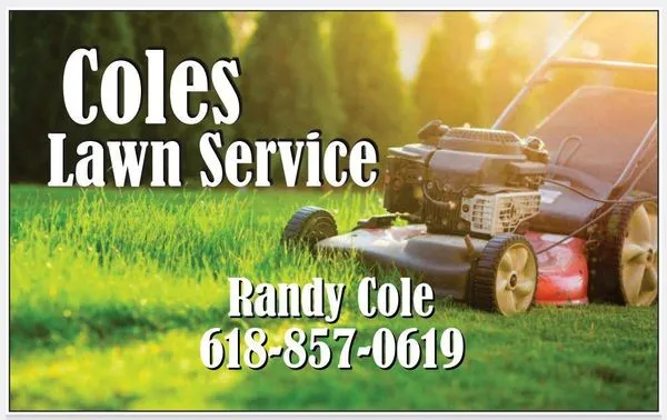 Cole's Mowing Service Logo