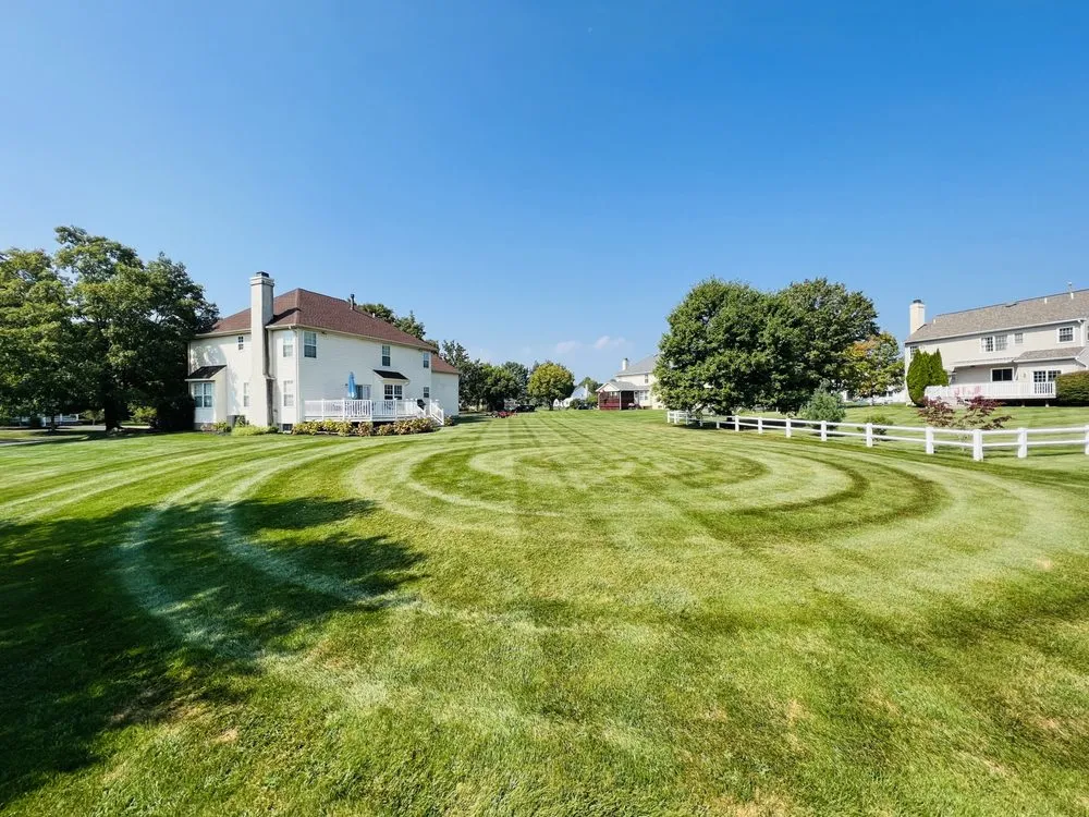 Custom landscape design for residential properties across Ewing Township, NJ - Colins Lawn Care Services