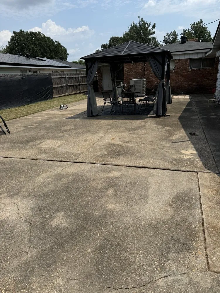 Custom landscape installation in Shreveport, LA - College Guys 4 Hire