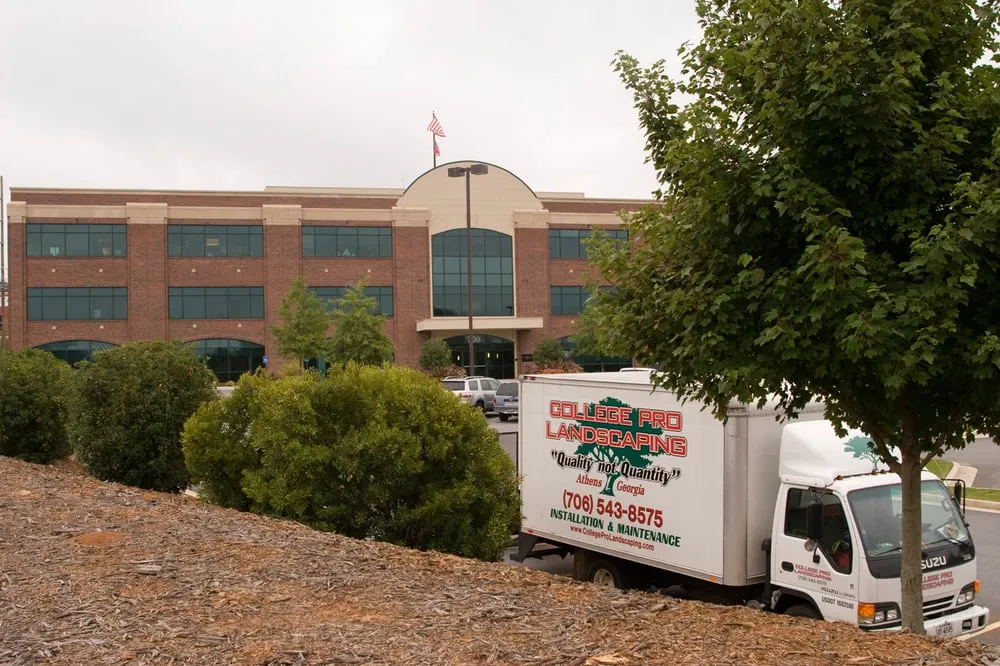 Custom yard cleanup service in Hull, GA by College Pro Lawn Care and Landscaping