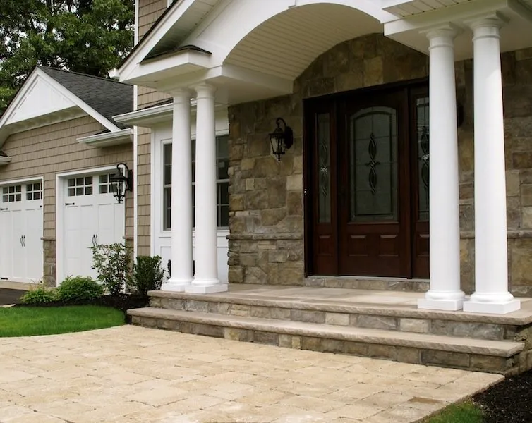 Custom garden landscaping for outdoor upgrades in Glastonbury, CT by Collegiate Landscaping