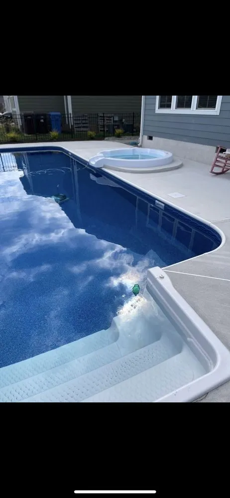 Custom garden landscaping in Chesapeake, VA by Collins Concrete