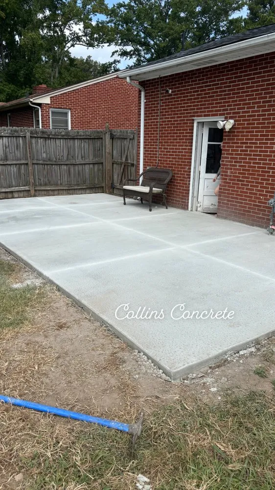 Custom garden landscaping near you across Chesapeake, VA - Collins Concrete