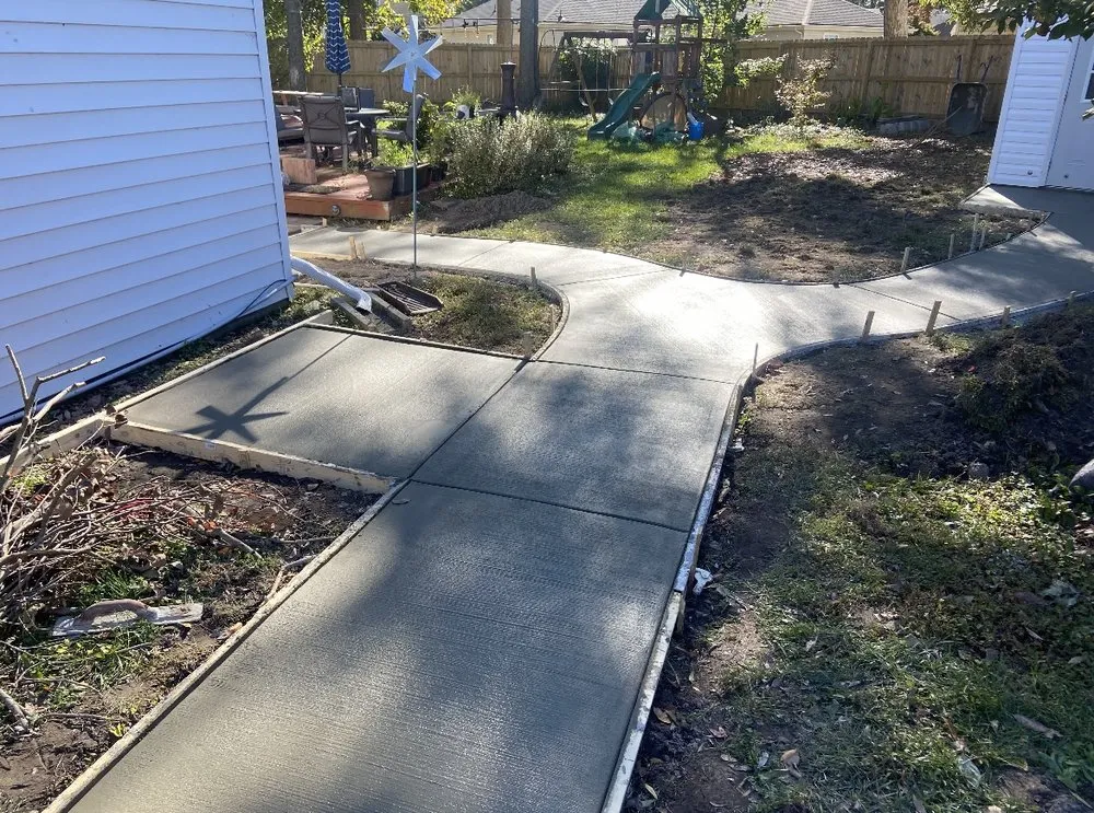 Professional residential landscaping for homes across Chesapeake, VA - Collins Concrete