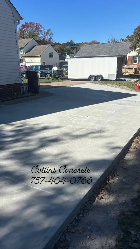 Top-rated lawn mowing service in Chesapeake, VA by Collins Concrete